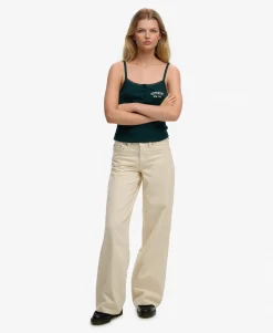 Mid Rise Baggy Pants