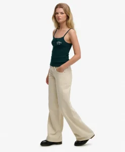 Mid Rise Baggy Pants