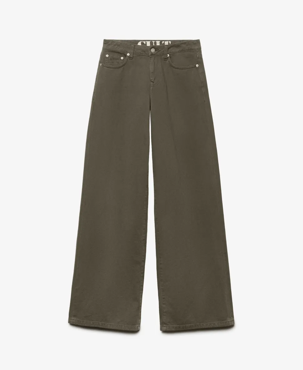 Mid Rise Baggy Pants