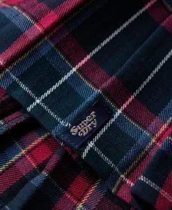 Mid Rise Check Mini Skirt