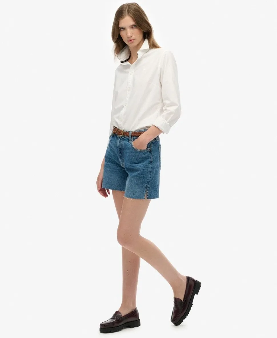 Mid Rise Cut off Shorts