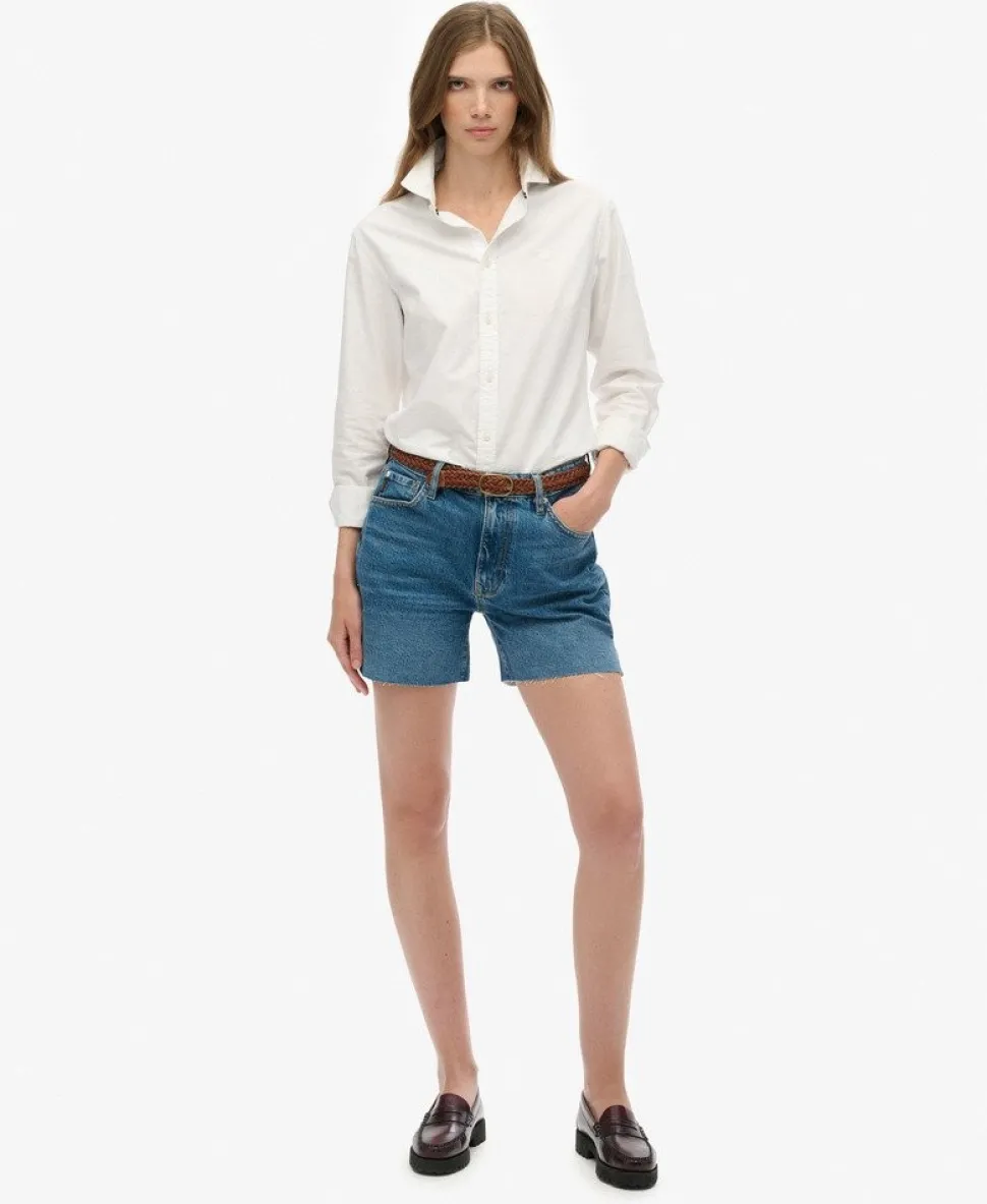 Mid Rise Cut off Shorts