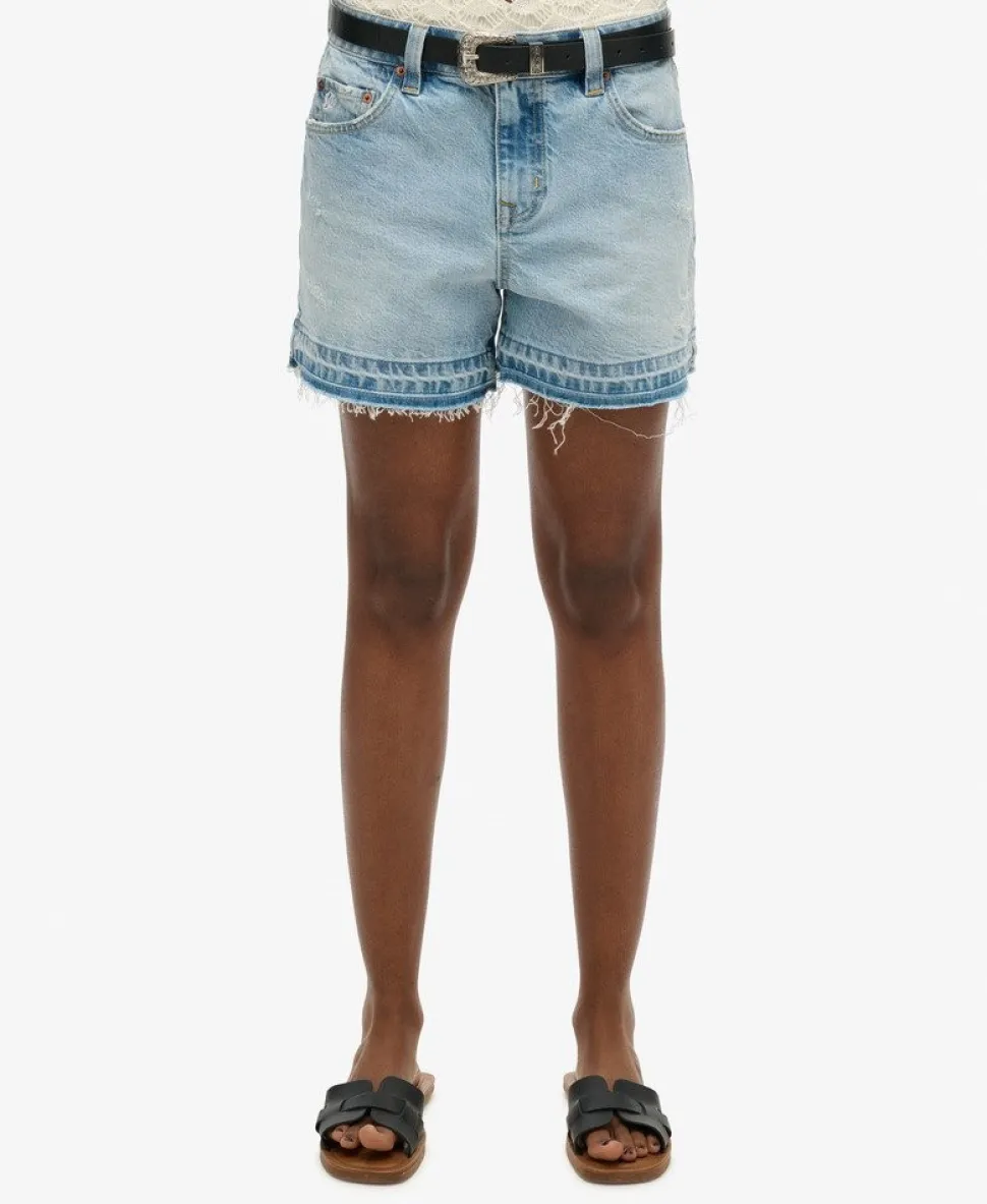 Mid Rise Cut Off Shorts