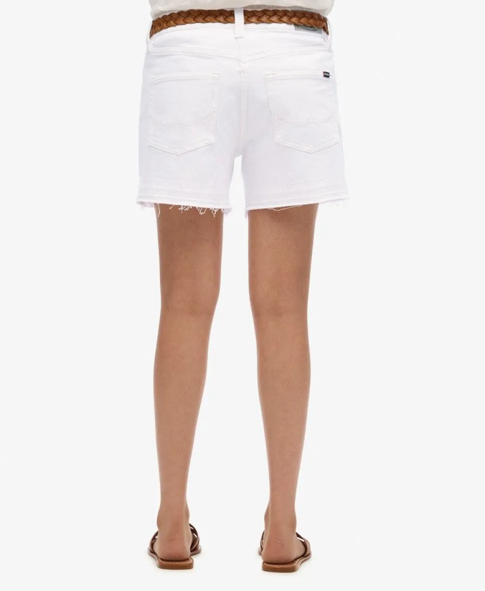 Mid Rise Cut Off Shorts