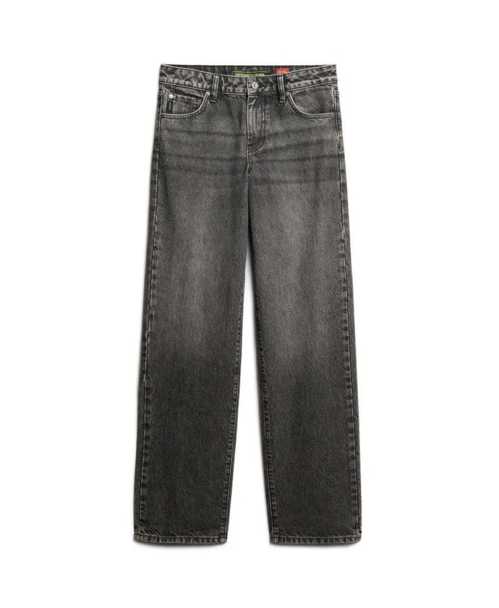 Mid Rise Wide Leg Jeans