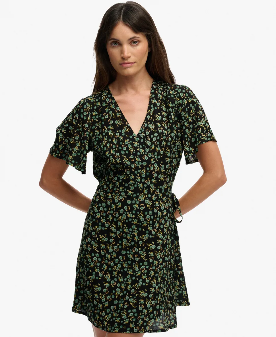 Mini Swing Wrap Dress