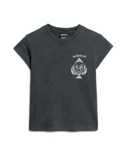 Motörhead x Superdry Cap Sleeve Band T-Shirt