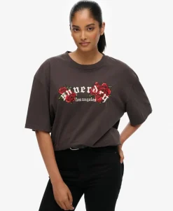 Night Garden Oversized T-Shirt