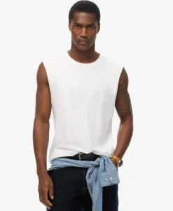 Organic Cotton Essential Logo Tank Top