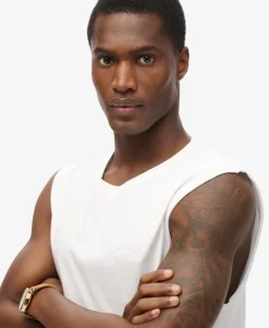 Organic Cotton Essential Logo Tank Top