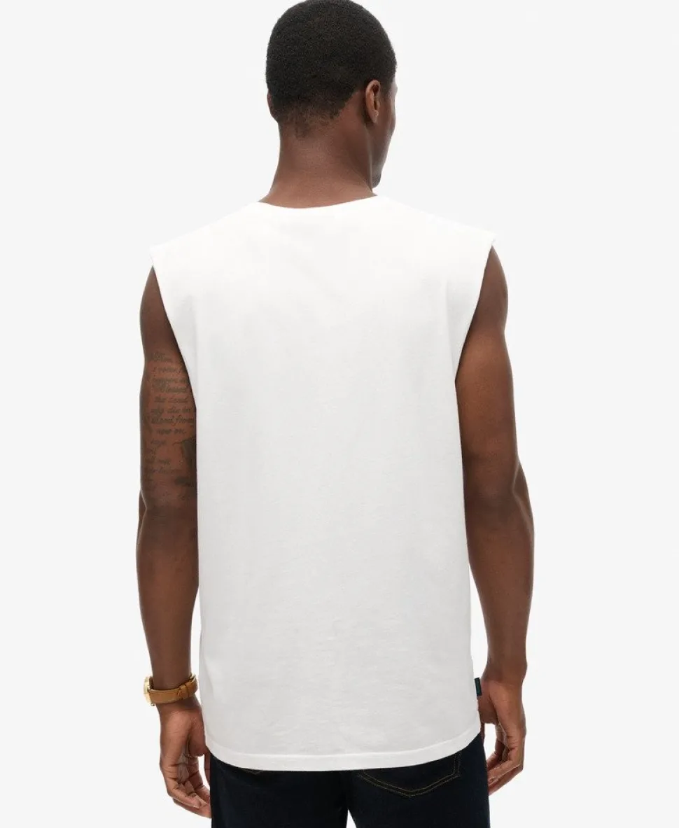Organic Cotton Essential Logo Tank Top