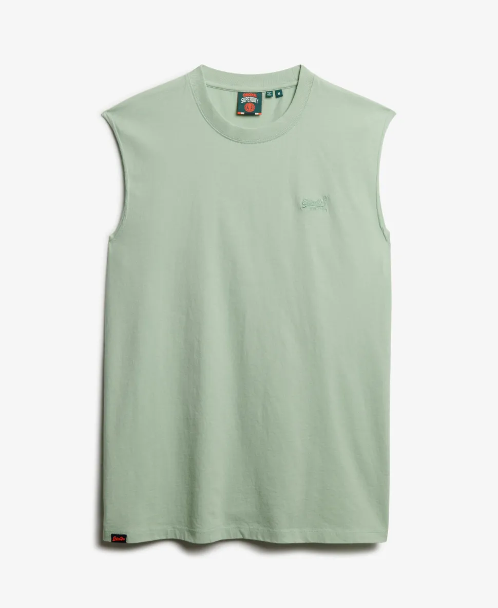Organic Cotton Essential Logo Tank Top
