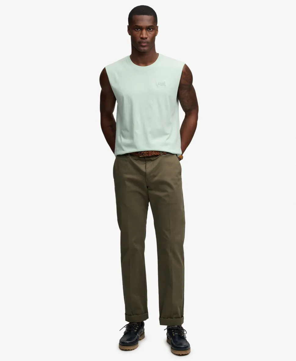 Organic Cotton Essential Logo Tank Top
