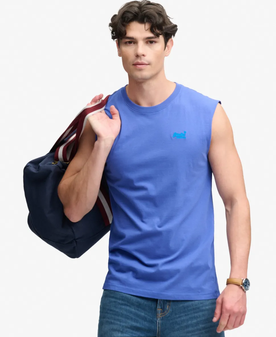 Organic Cotton Essential Logo Tank Top
