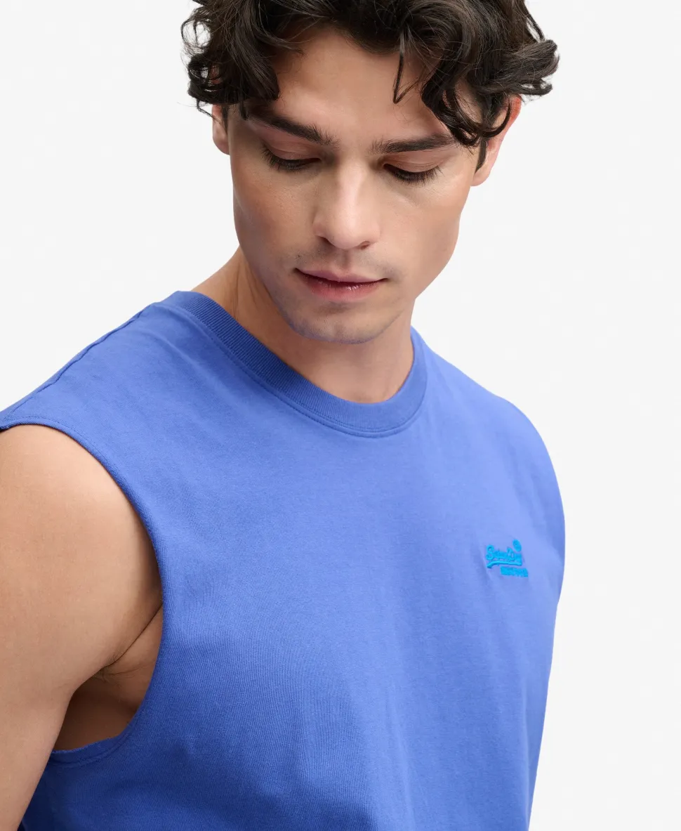 Organic Cotton Essential Logo Tank Top