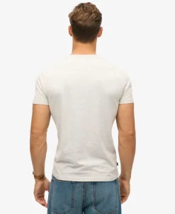 Organic Cotton Essential Logo V Neck T-Shirt