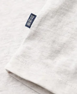 Organic Cotton Essential Logo V Neck T-Shirt