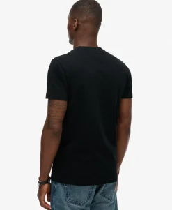 Organic Cotton Essential Logo V Neck T-Shirt