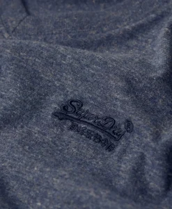 Organic Cotton Essential Logo V Neck T-Shirt