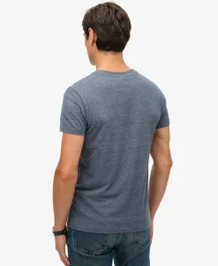 Organic Cotton Essential Logo V Neck T-Shirt