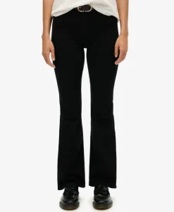 Organic Cotton High Rise Flare Jeans