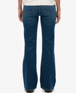 Organic Cotton High Rise Flare Jeans