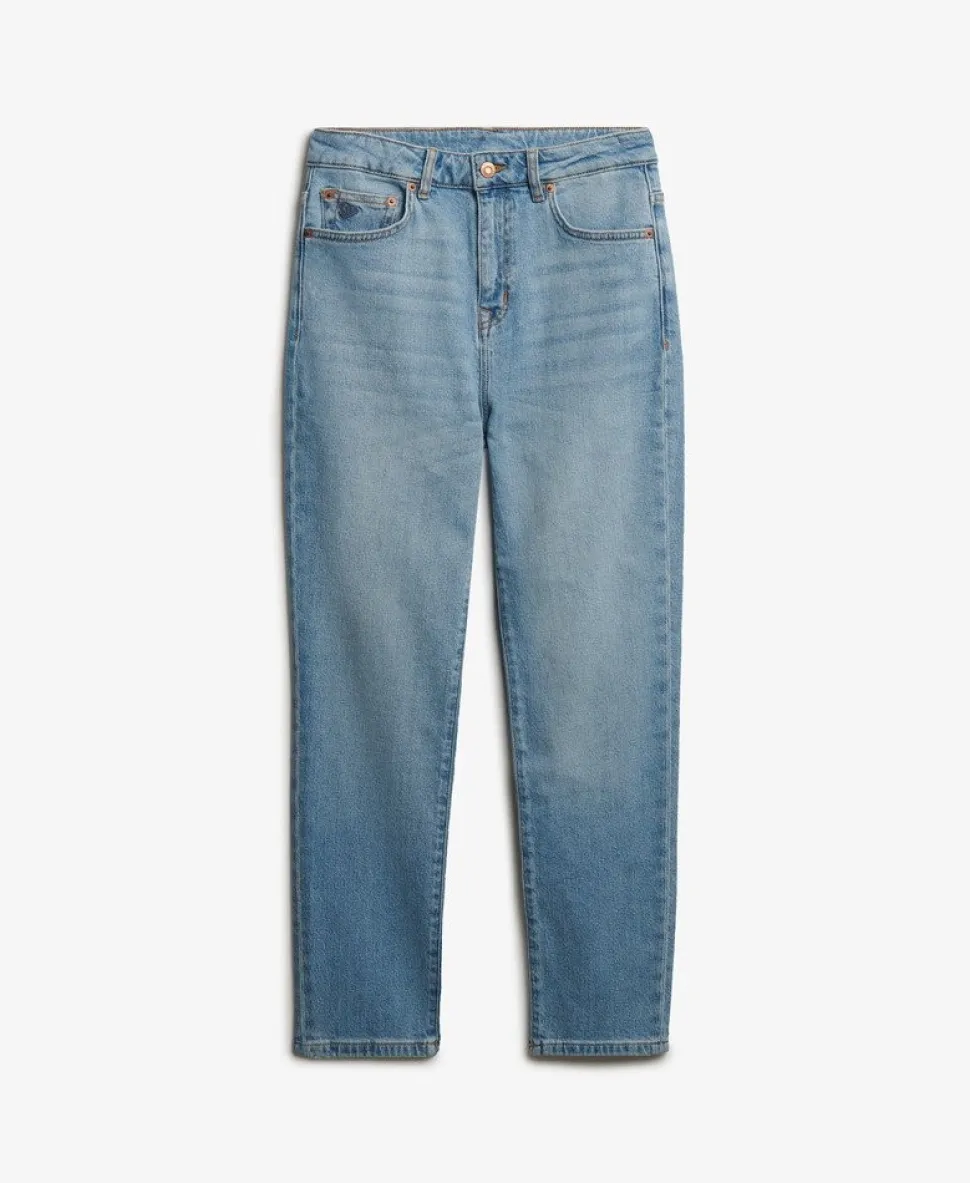 Organic Cotton High Rise Mom Jeans