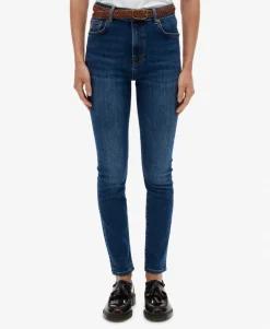 Organic Cotton High Rise Skinny Jeans