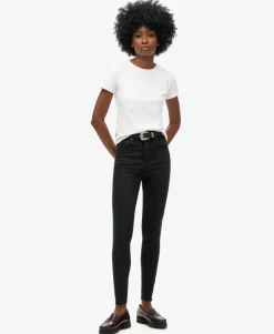 Organic Cotton High Rise Skinny Denim Jeans