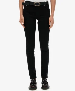 Organic Cotton Mid Rise Skinny Jeans