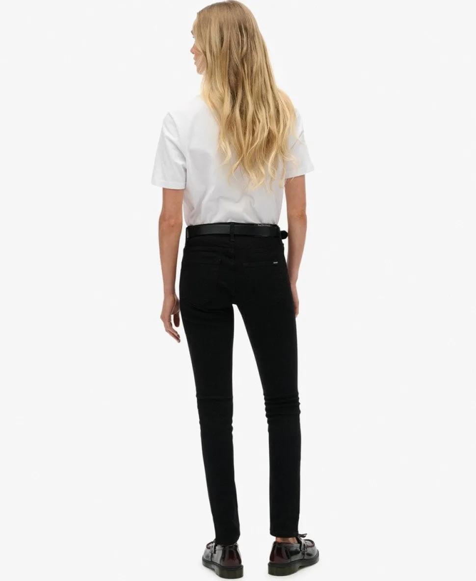 Organic Cotton Mid Rise Skinny Jeans