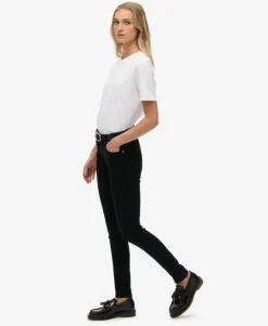 Organic Cotton Mid Rise Skinny Jeans