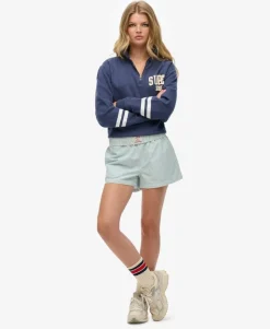 Organic Cotton Stripe Elasticated Shorts