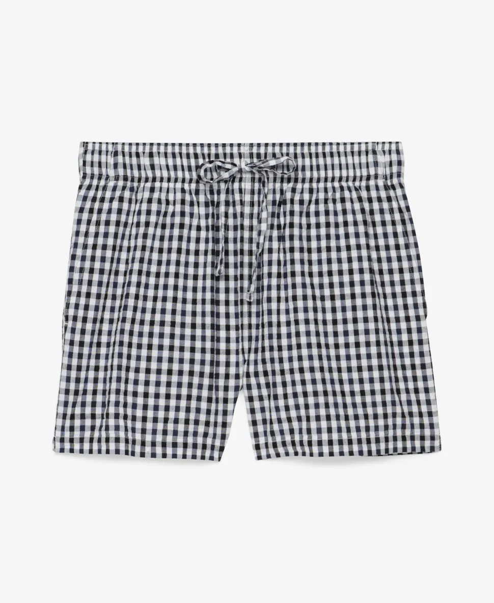 Organic Cotton Stripe Elasticated Shorts