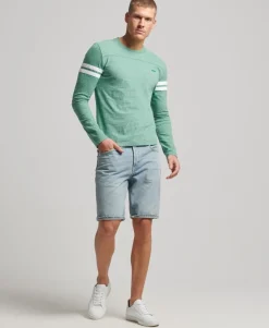 Organic Cotton Vintage Logo Quarterback Top