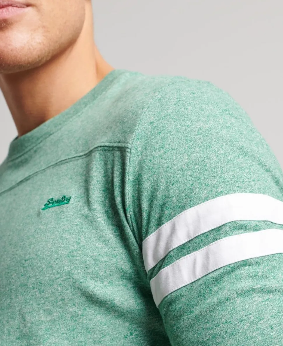 Organic Cotton Vintage Logo Quarterback Top