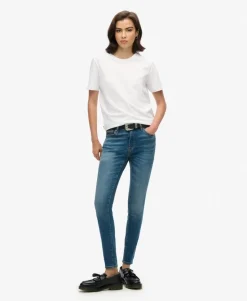 Organic Cotton Vintage Mid Rise Skinny Jeans