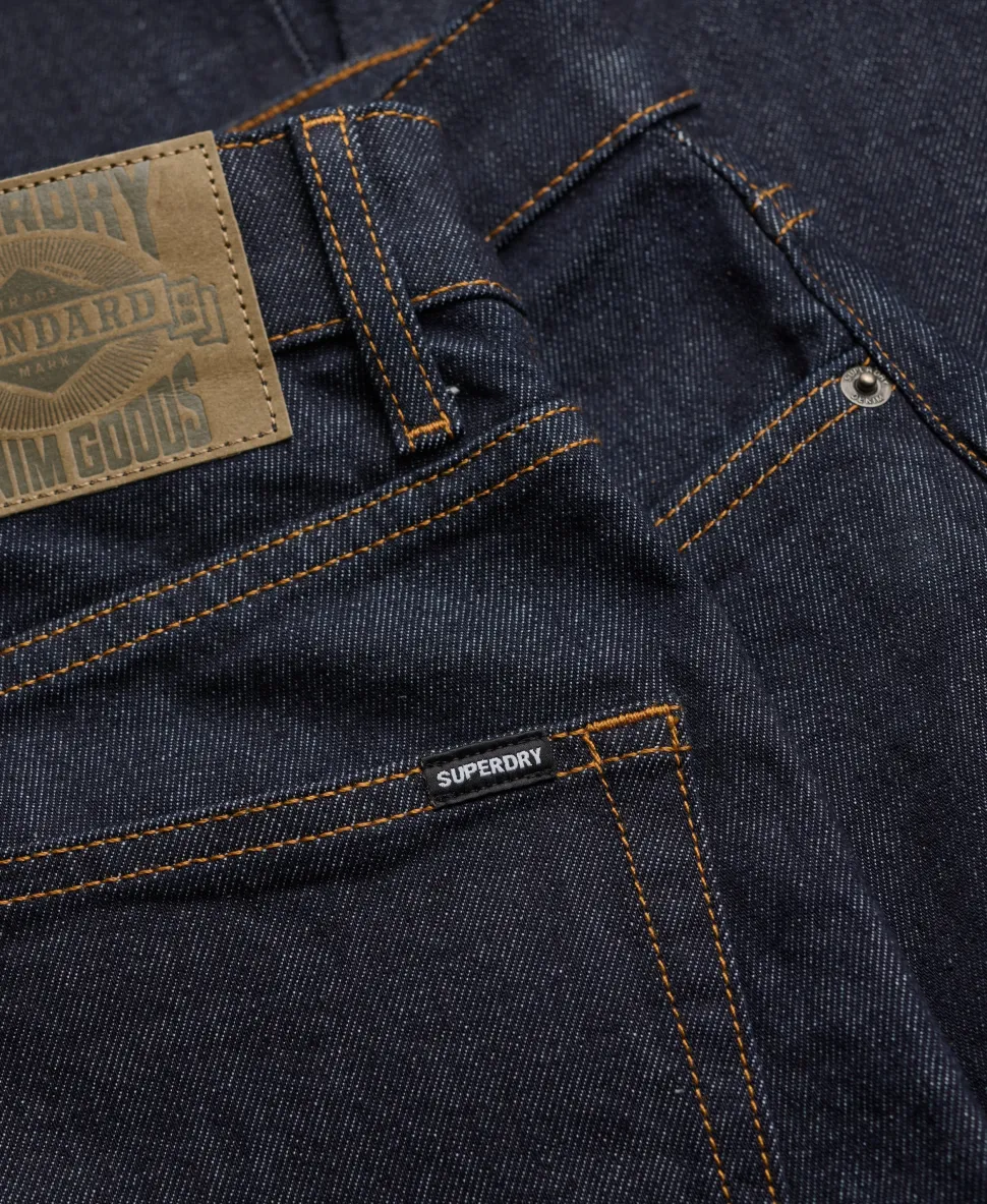 Organic Cotton Vintage Slim Straight Jeans