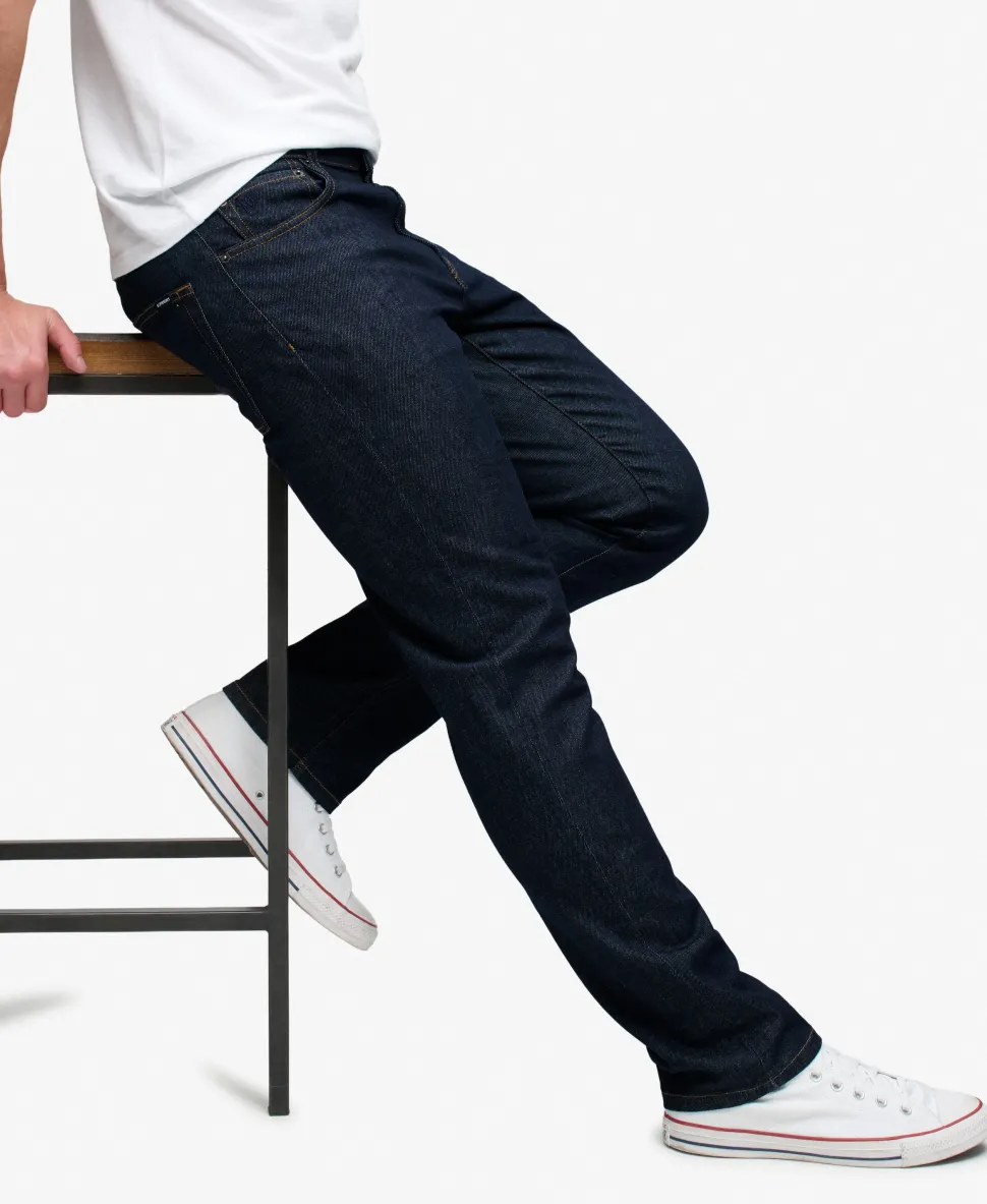 Organic Cotton Vintage Slim Straight Jeans