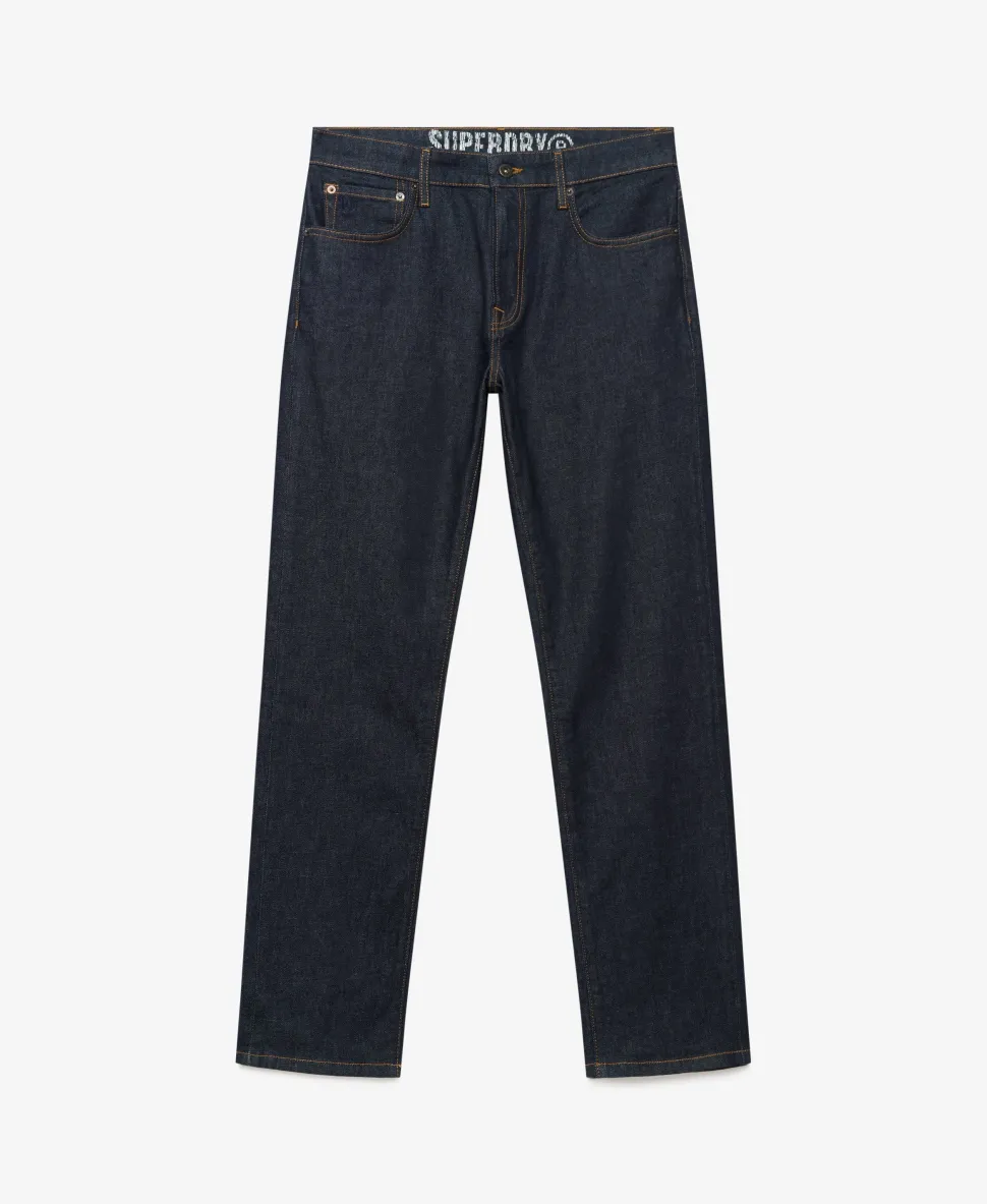 Organic Cotton Vintage Slim Straight Jeans