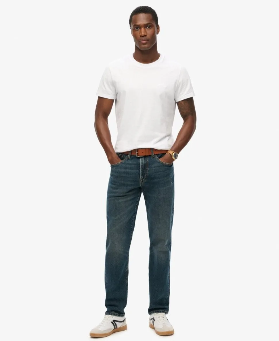 Organic Cotton Vintage Slim Straight Jeans