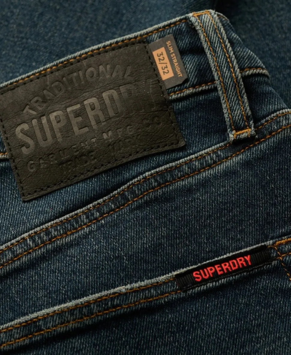 Organic Cotton Vintage Slim Straight Jeans