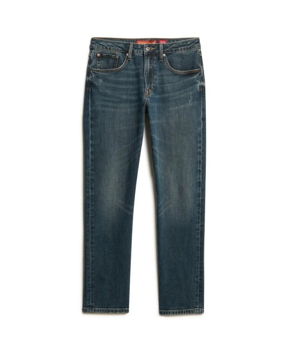 Organic Cotton Vintage Slim Straight Jeans