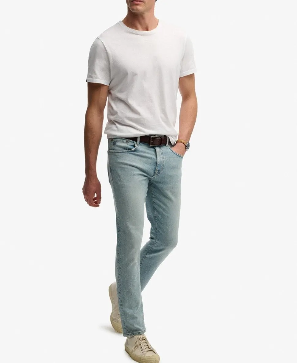 Organic Cotton Vintage Slim Straight Jeans