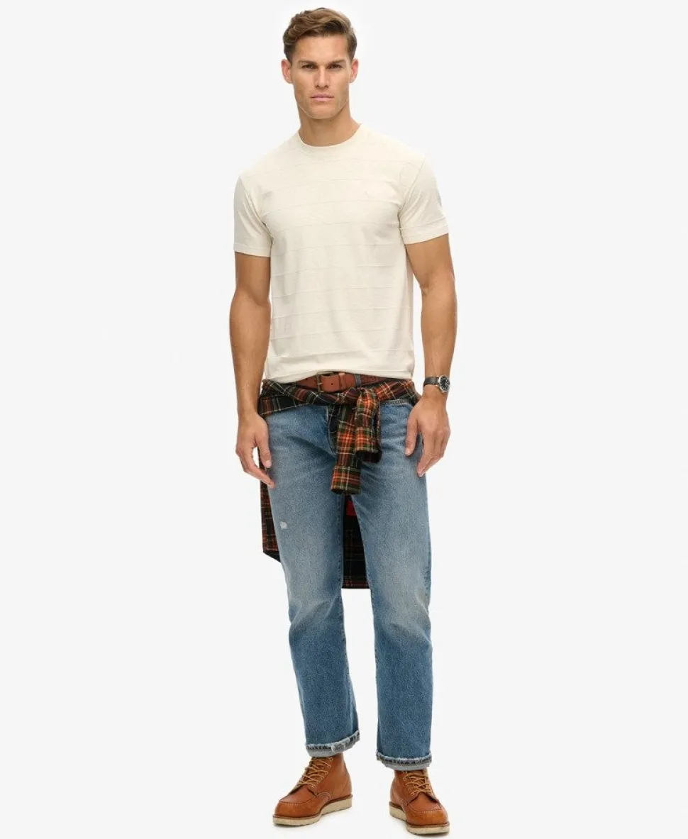Organic Cotton Vintage Texture T-Shirt