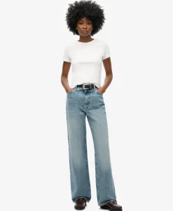 Organic Cotton Wide Leg Jeans