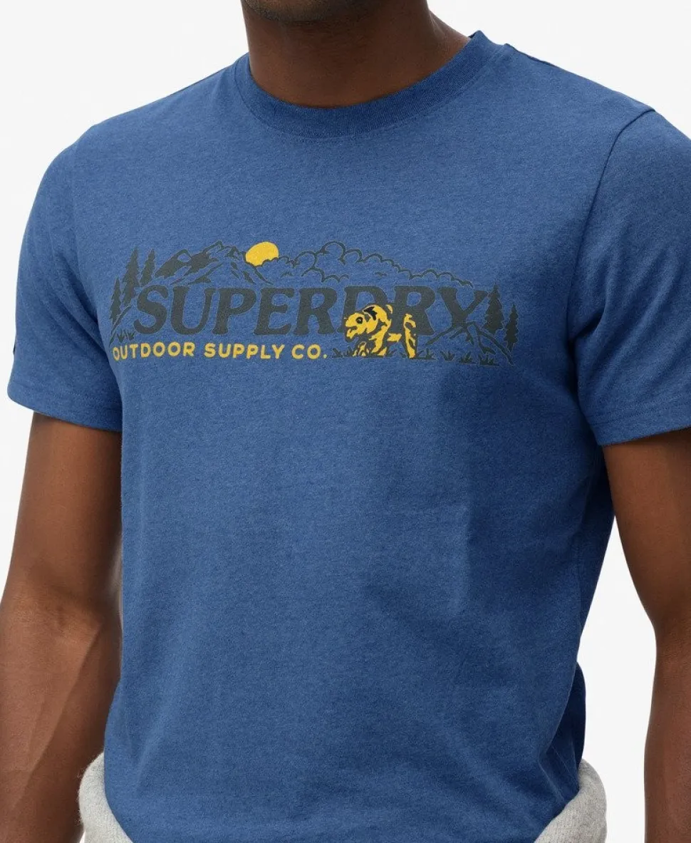 Outdoor Scene Relaxed T-Shirt