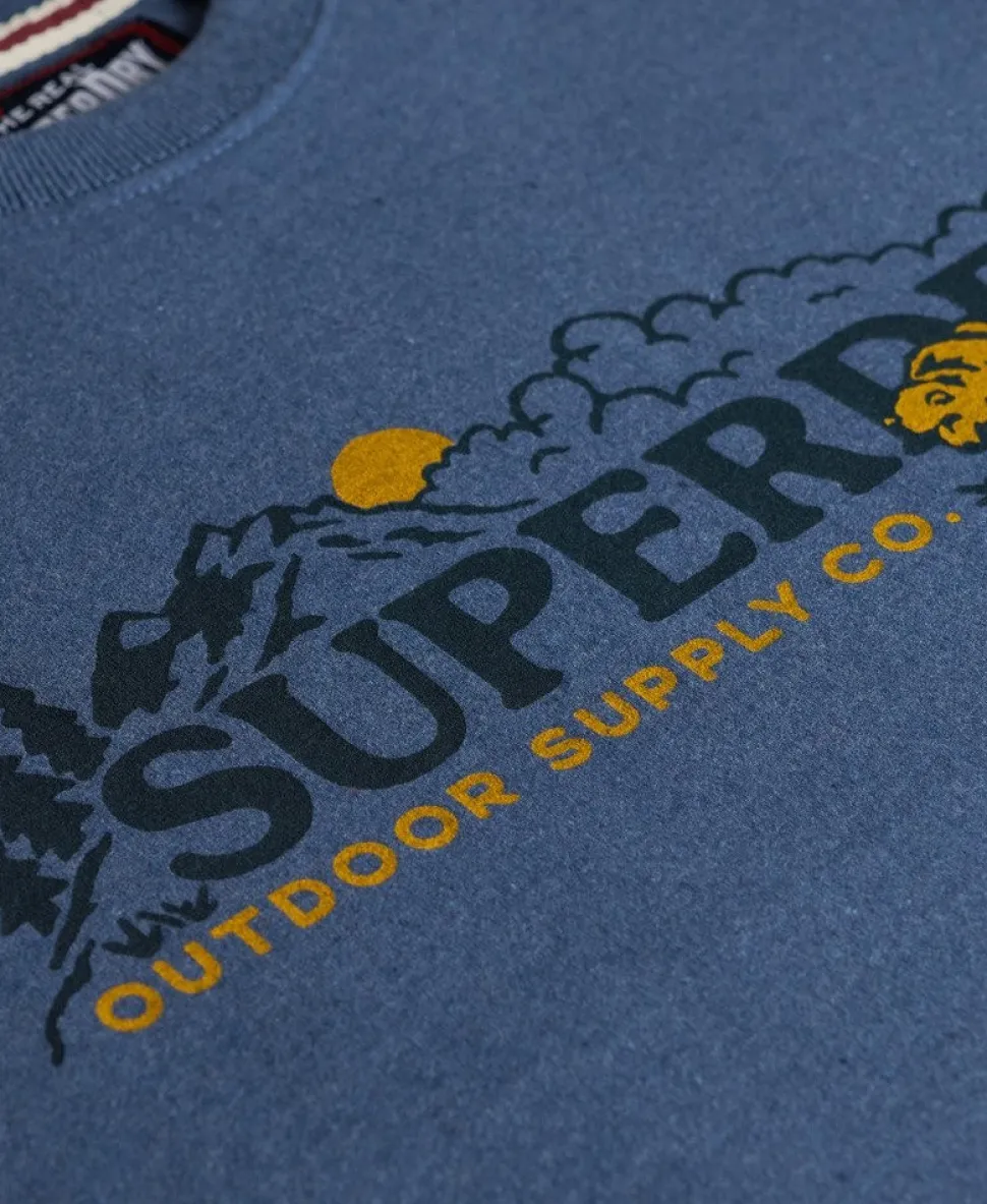 Outdoor Scene Relaxed T-Shirt
