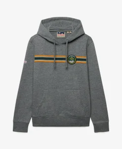Outdoors Stripe Logo Hoodie