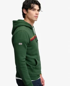 Outdoors Stripe Logo Hoodie